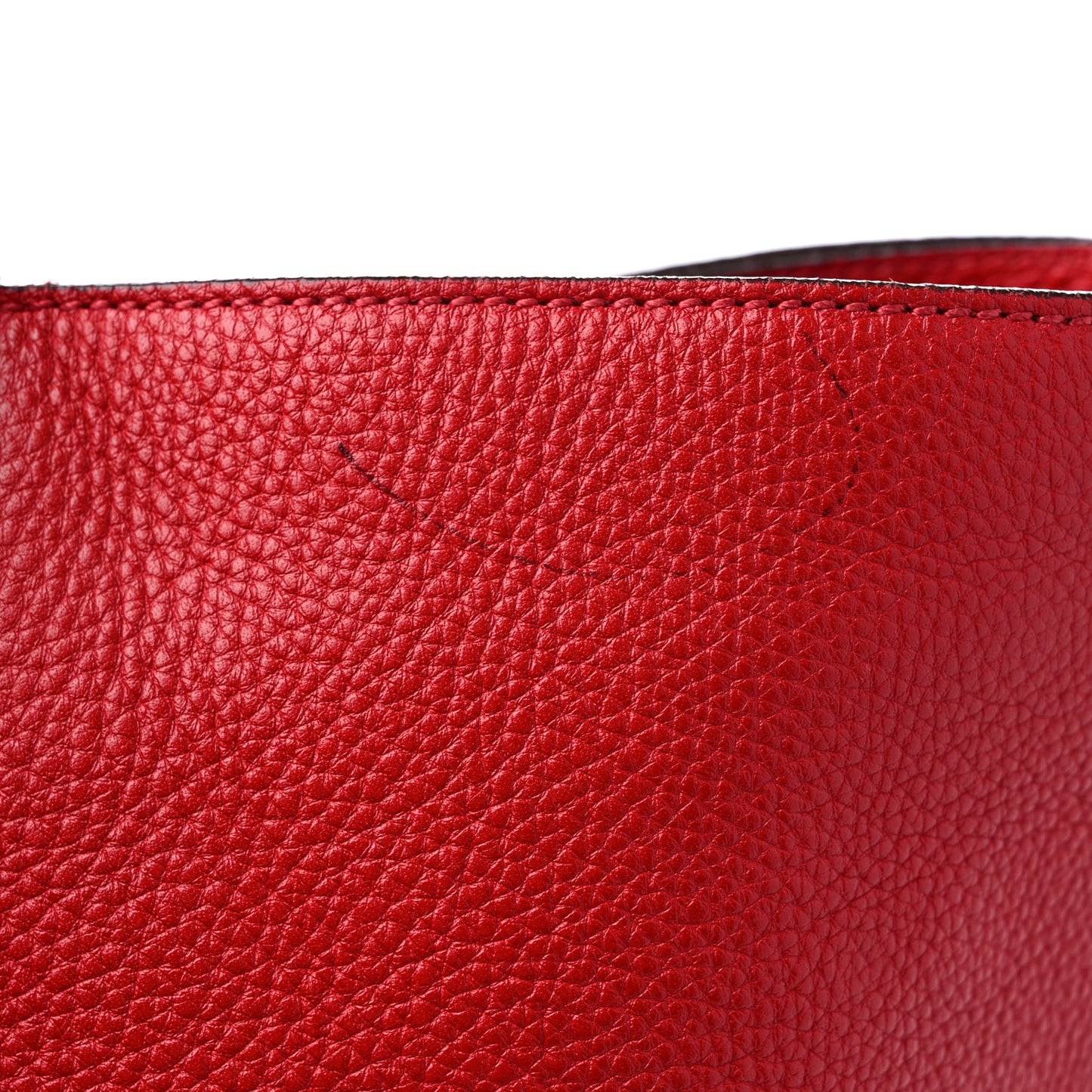 Calfskin Gina Tote Red