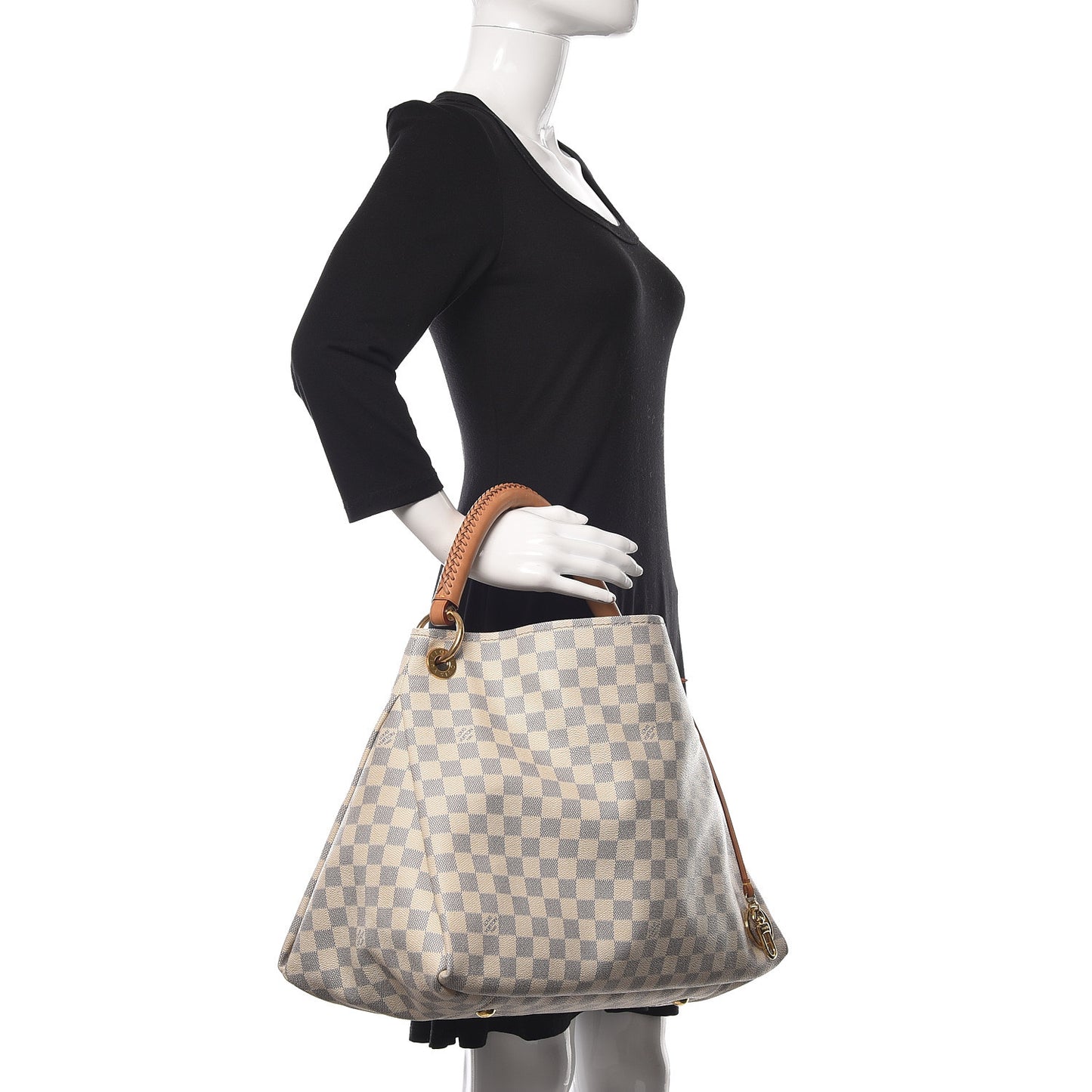 Damier Azur Artsy MM