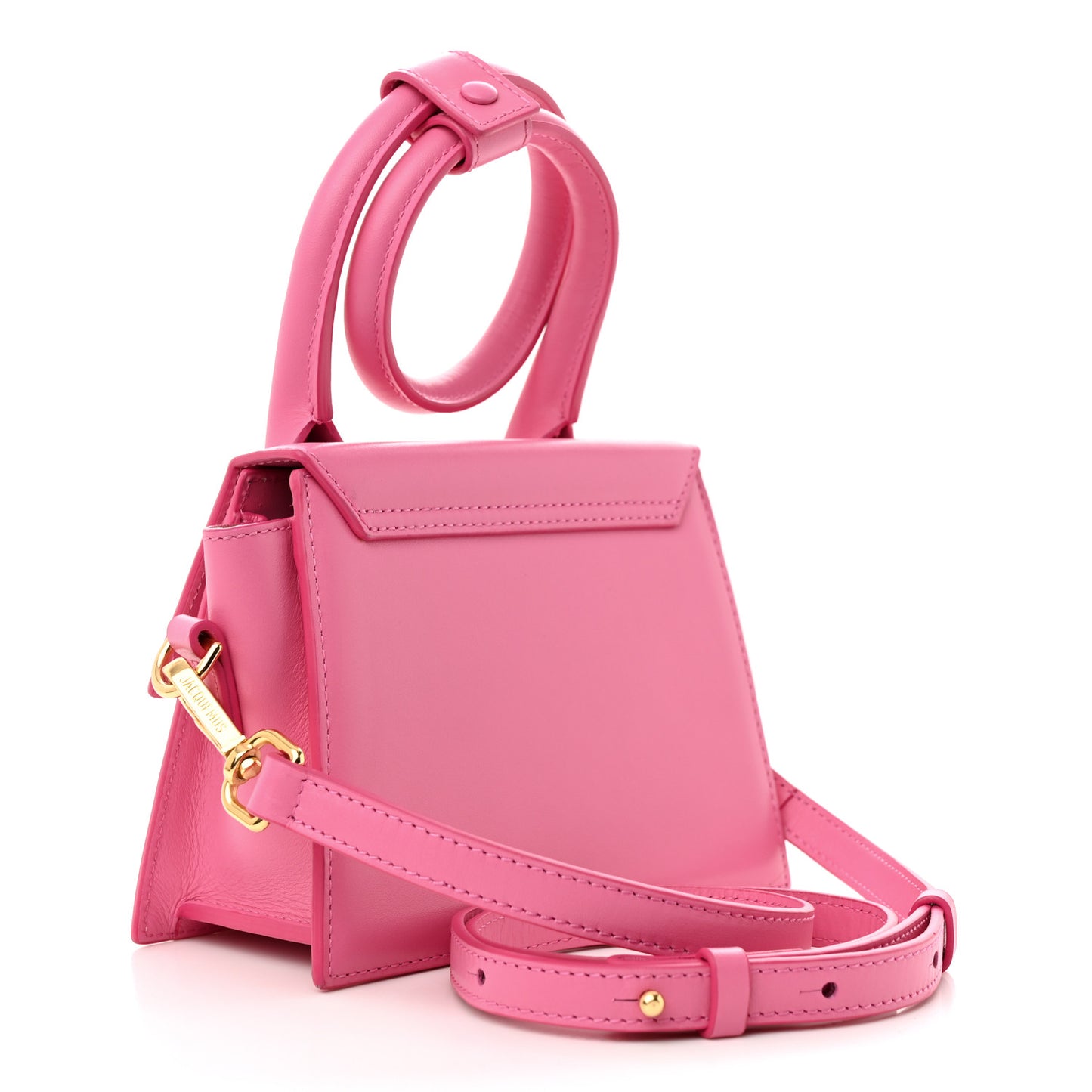Smooth Calfskin Le Chiquito Noeud Pink