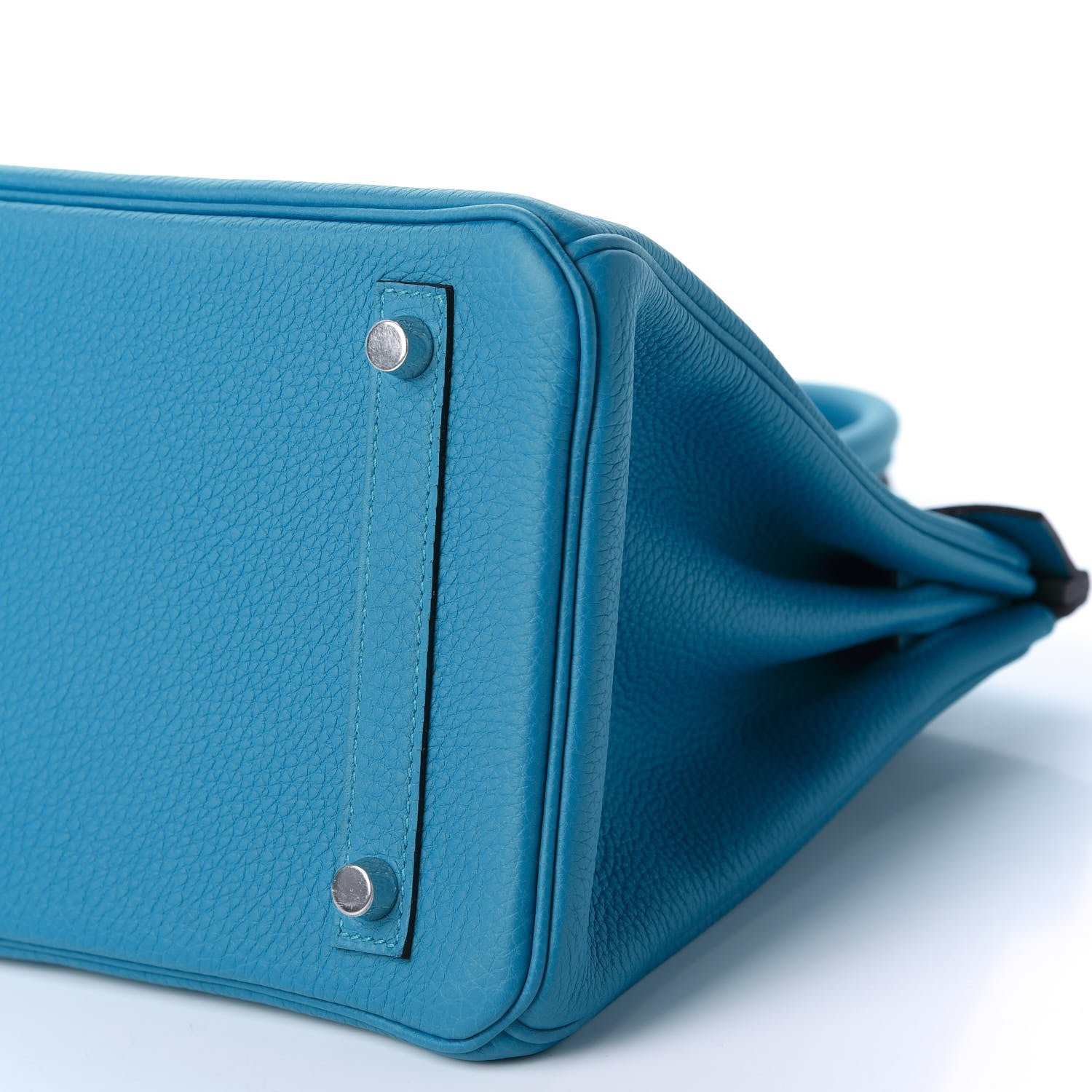 Hermes Togo Birkin 30 Bleu Zanzibar Malachite 7 of 11