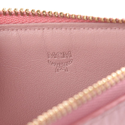 MCM Visetos Star Eyed Bunny Key Pouch Pink 6 of 6