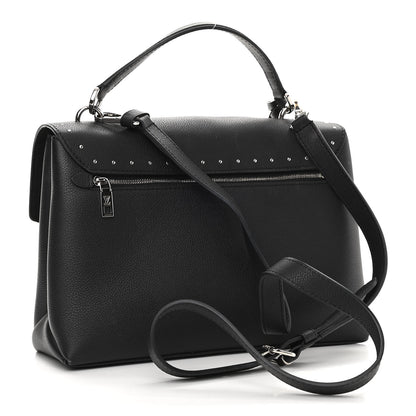 Louis Vuitton Soft Calfskin My Lockme Studs Black 2 of 12