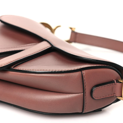 Christian Dior Calfskin Mini Saddle Bag Taupe 10 of 10