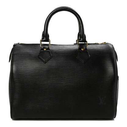 Louis Vuitton Epi Speedy 25 Black 1 of 11