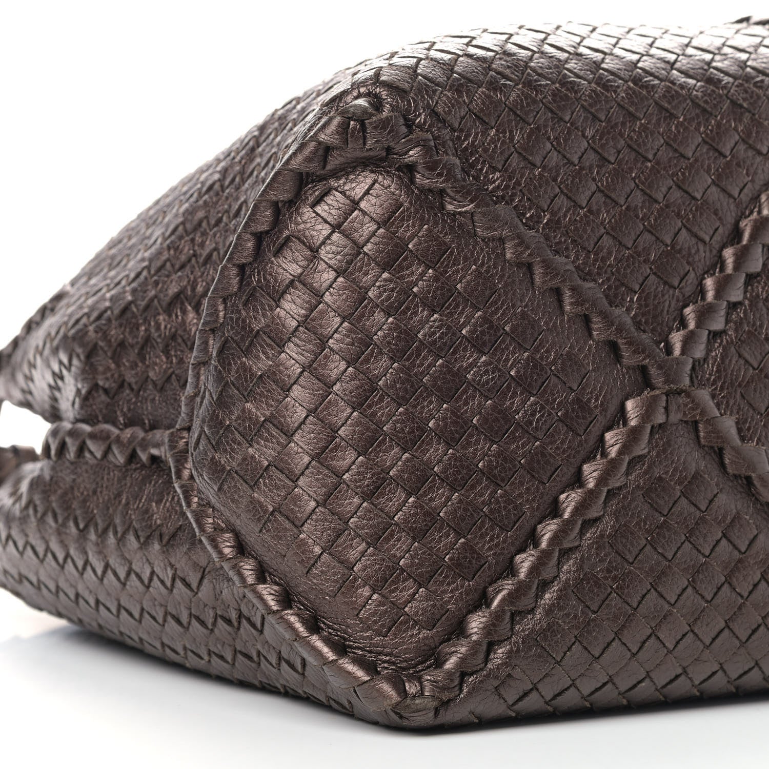 Bottega Veneta Cervo Intrecciato Shoulder Bag Brown 5 of 7