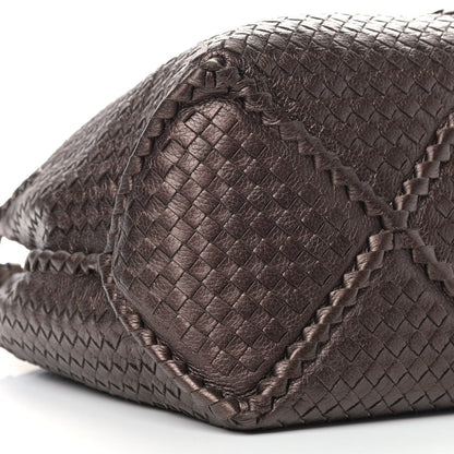 Bottega Veneta Cervo Intrecciato Shoulder Bag Brown 5 of 7