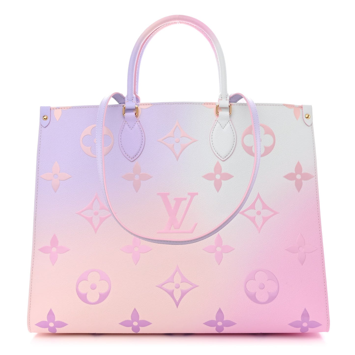 Monogram Giant Spring In The City Onthego GM Sunrise Pastel