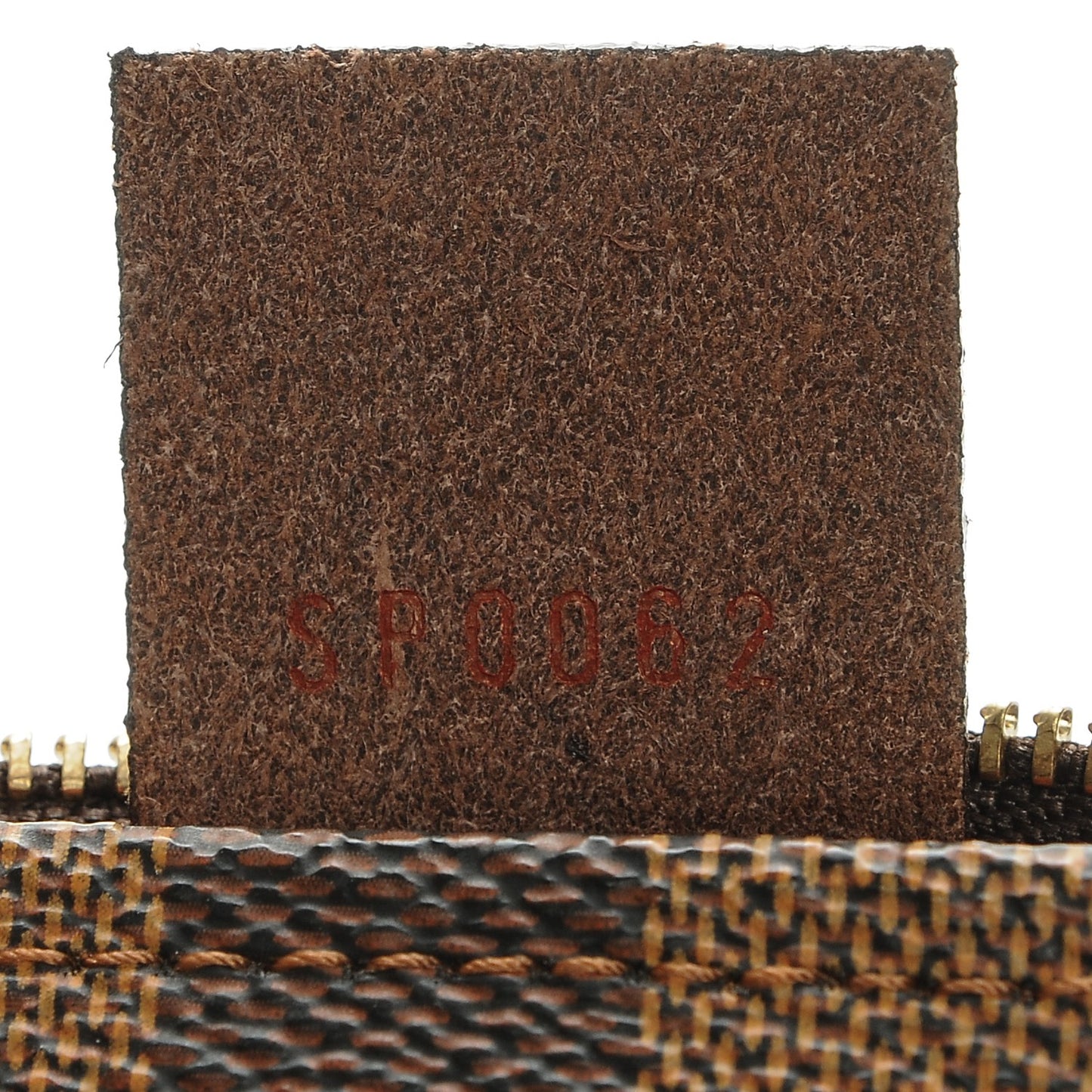Damier Ebene Trousse Make Up Bag Pochette