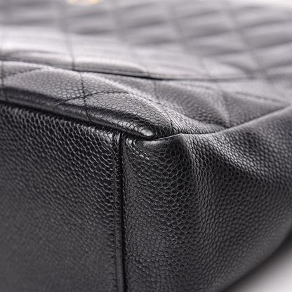 Chanel Caviar Quilted Petit Shopping Tote PST Black 20 of 20