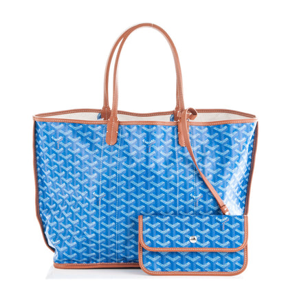 Goyard Goyardine Reversible Pertuis PM Sky Blue 1 of 10