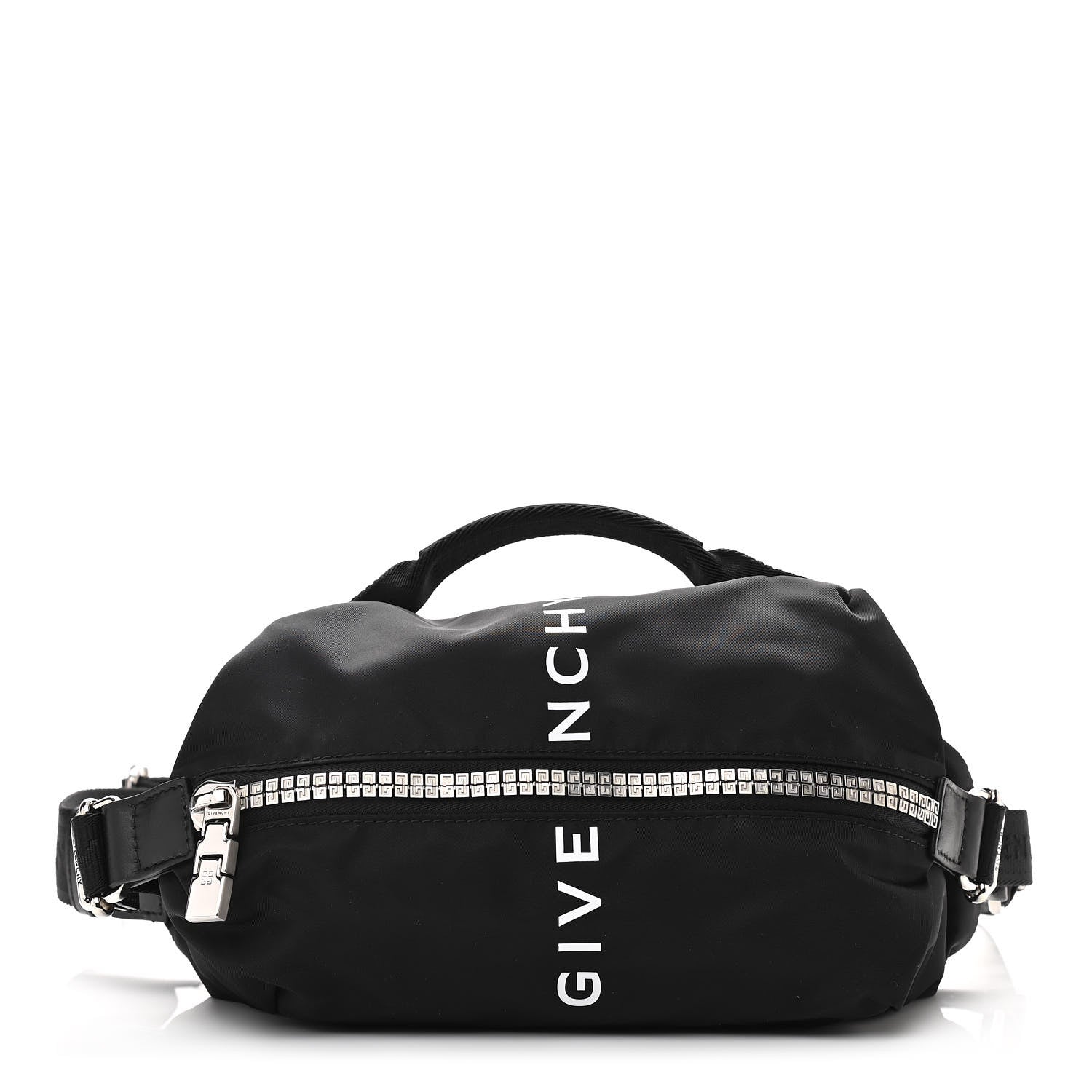 バッグ GIVENCHY LIGHT 3-BUM BAG Nylon Black Givenchy Light 3 nylon belt bag - Black - Men|BK5037K0PZ976