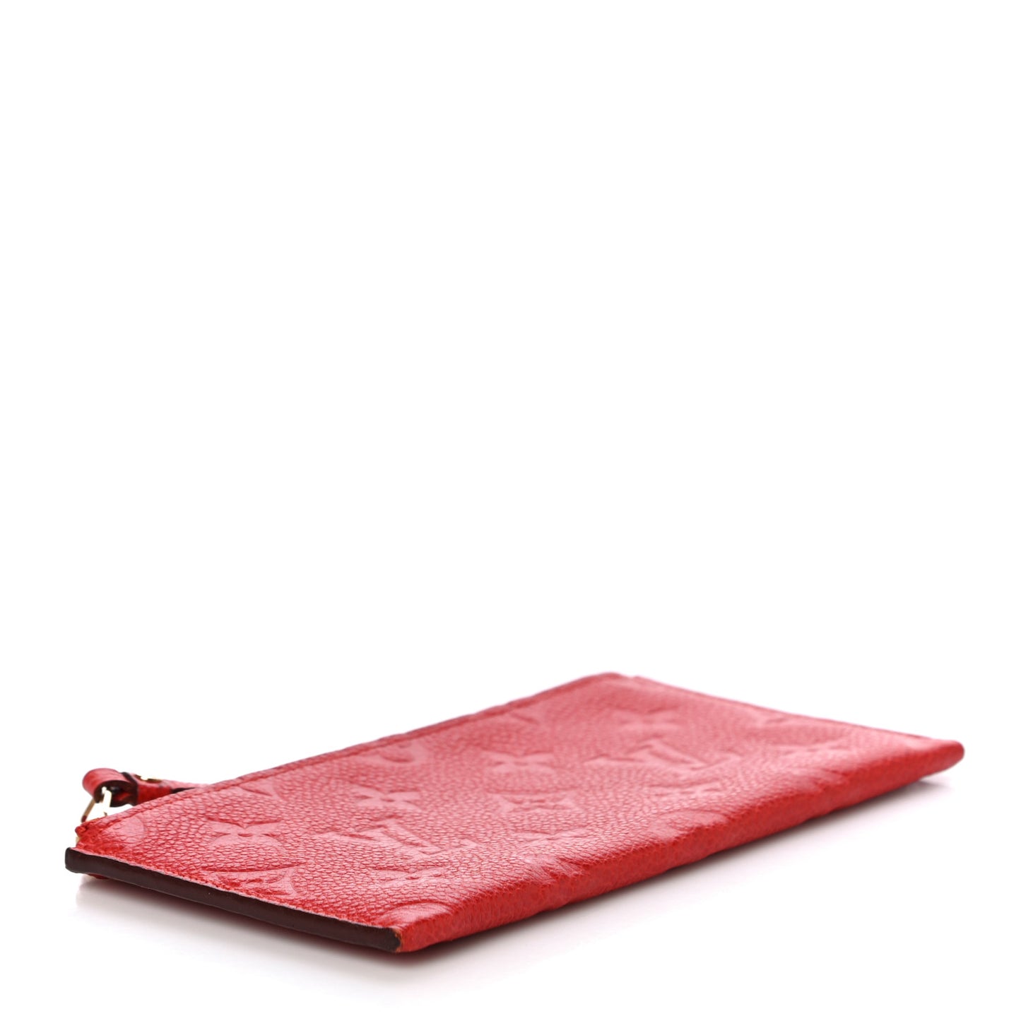 Empreinte Felicie Chain Wallet Zippered Insert Cherry