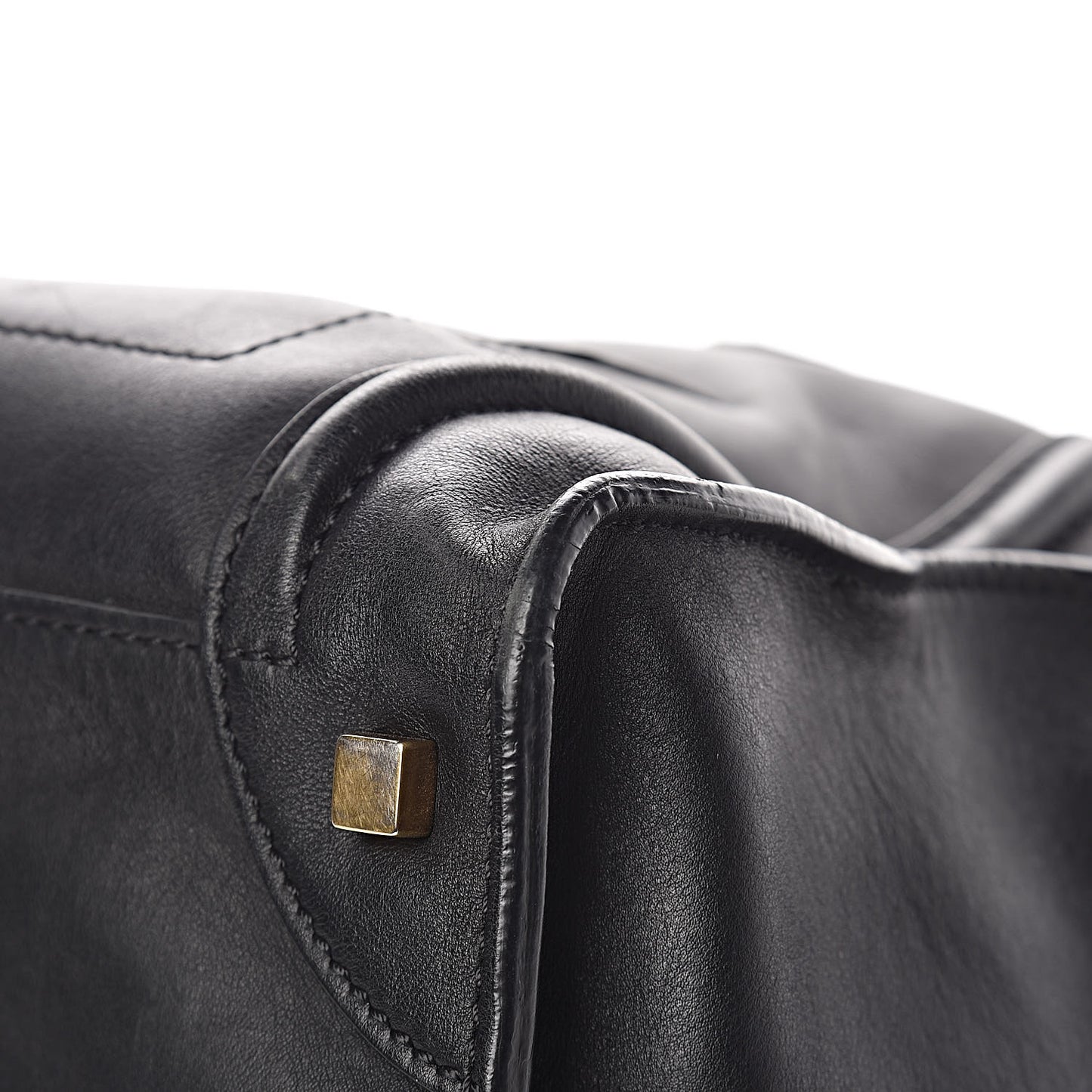Smooth Calfskin Mini Luggage Black