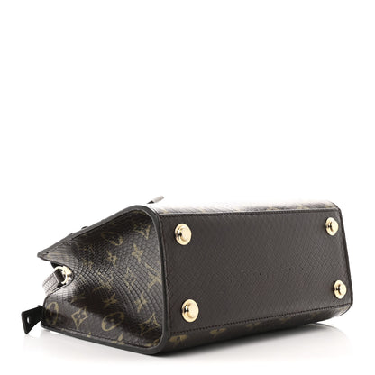 Louis Vuitton Snakeskin Monogram City Steamer Mini Brown 4 of 10