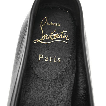 Christian Louboutin Calf Glove Womens MJ Mock Flat Loafers 39 Black 16 of 18