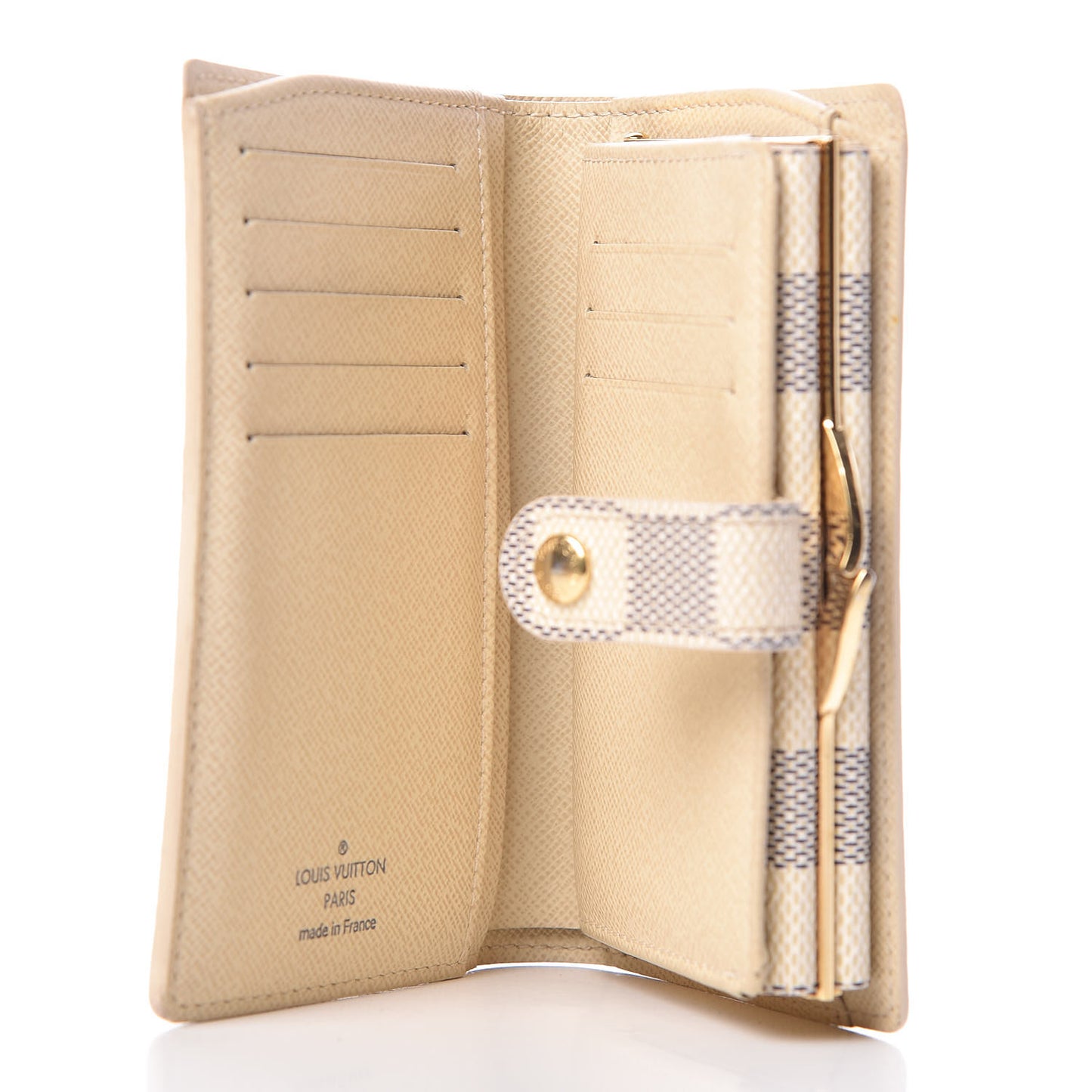 Damier Azur French Purse Wallet