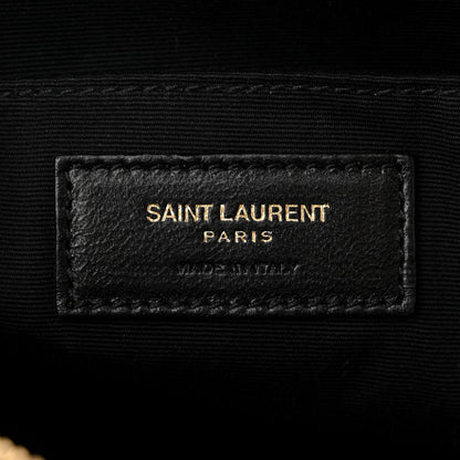 Saint Laurent Calfskin Matelasse Monogram Lou Camera Bag Purple 6 of 11