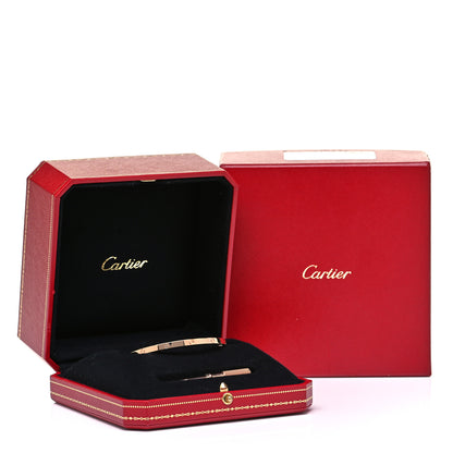 Cartier 18K Pink Gold Small LOVE Bracelet 17 6 of 6