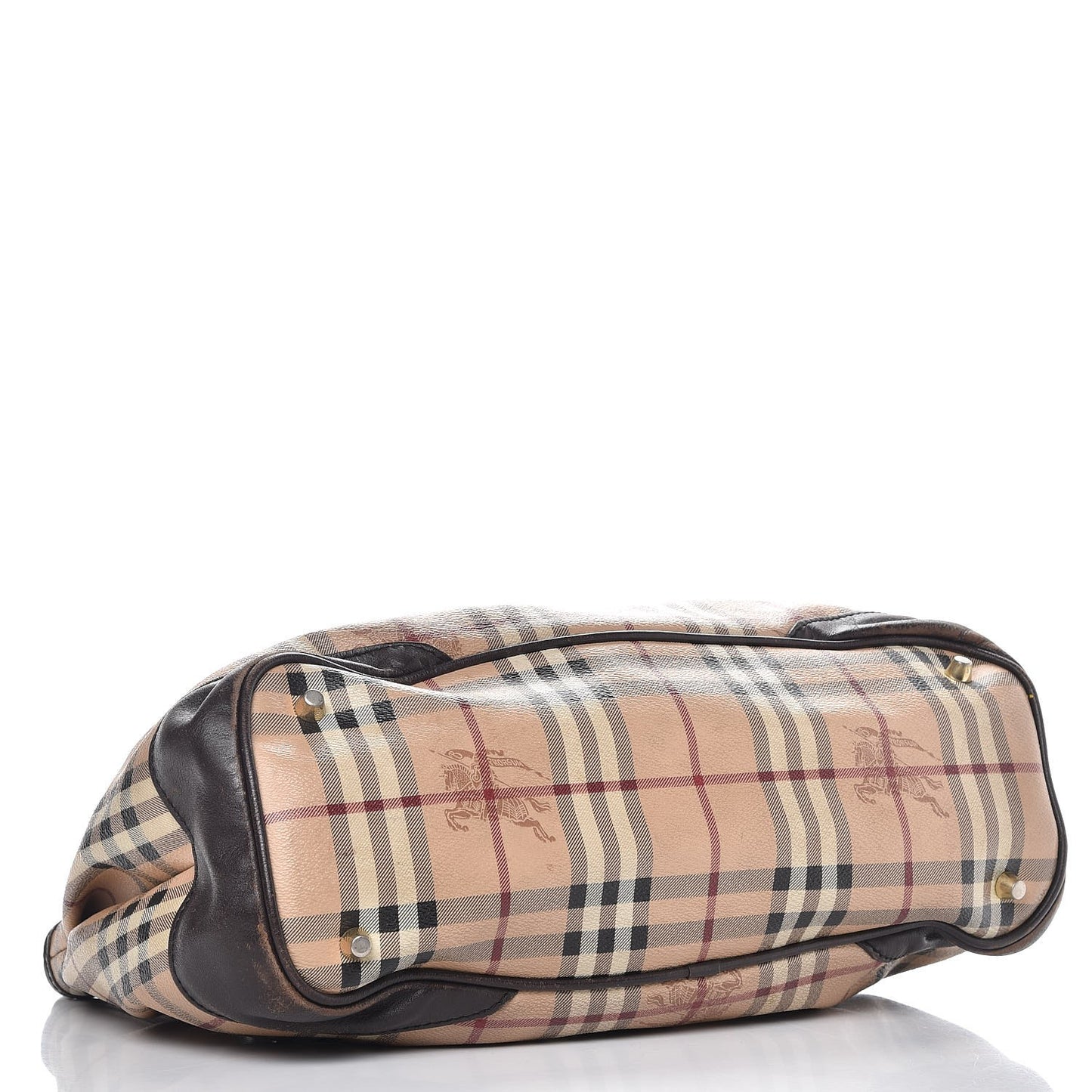 Haymarket Check Medium Heathcliff Tote Chocolate
