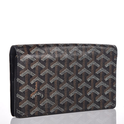 Goyard Goyardine Richelieu Wallet Black 3 of 7
