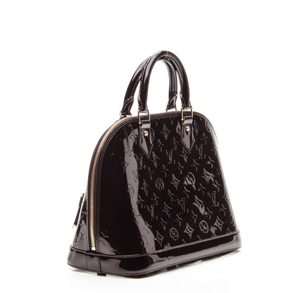 Louis Vuitton Vernis Alma PM Amarante 3 of 6