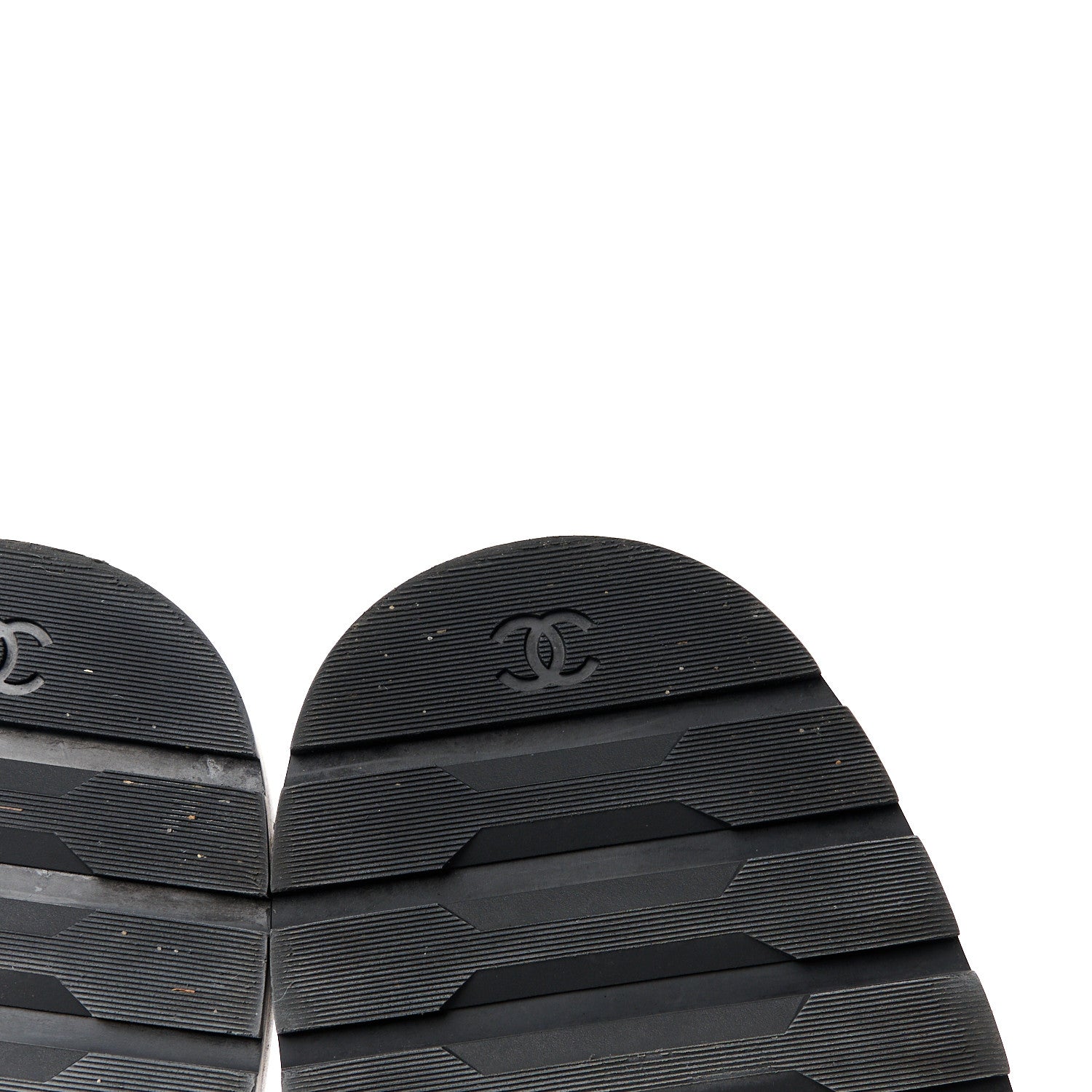 Chanel Shiny Goatskin Calfskin Quilted Lace Up Combat Boots 38 Black 7 of 11