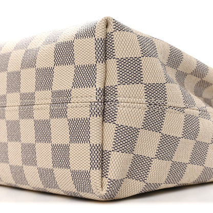 Louis Vuitton Damier Azur Graceful PM Rose Ballerine 9 of 9