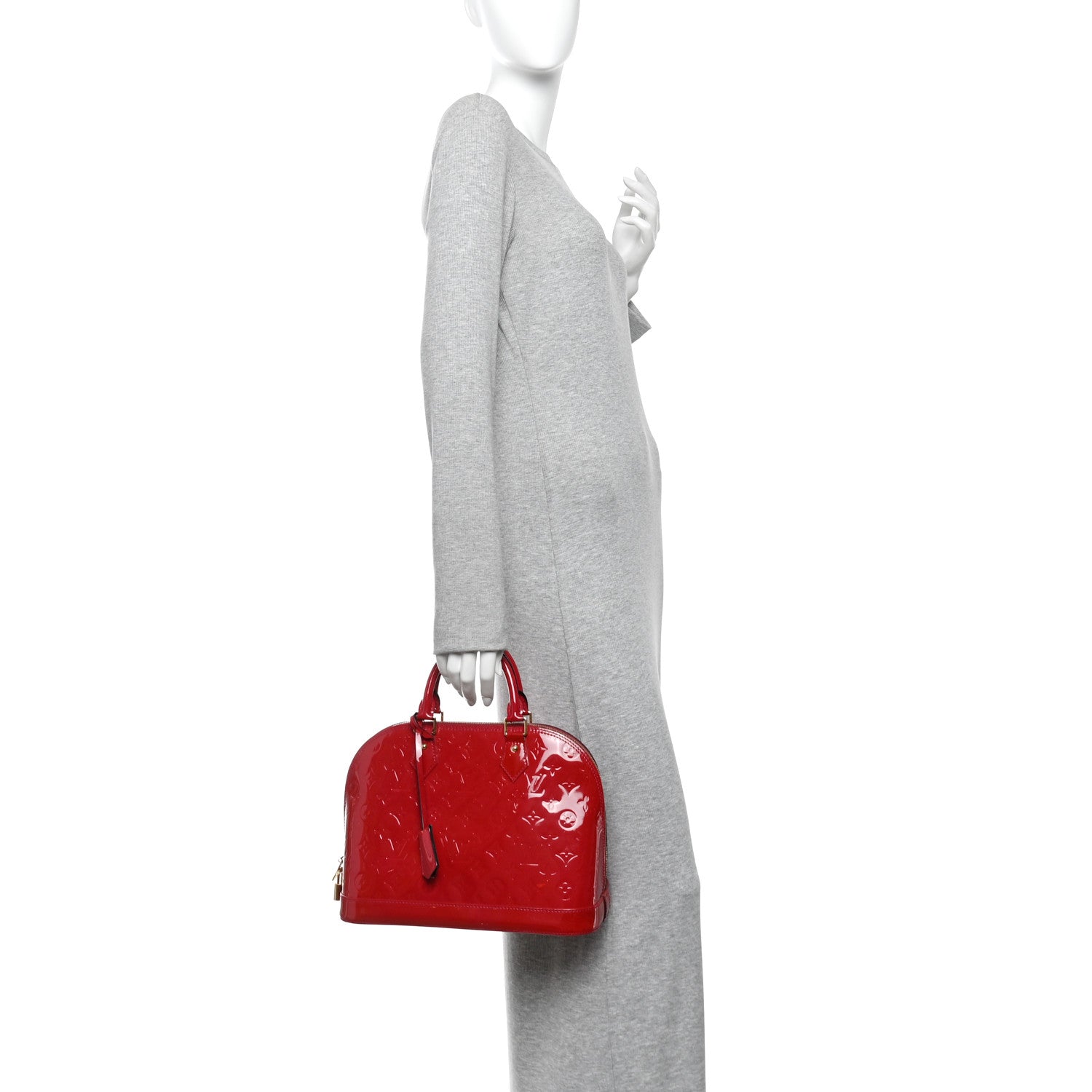 Louis Vuitton Vernis Alma PM Rose Indien 2 of 9