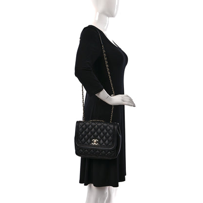 Chanel Lambskin Quilted Medium Lovely Day Flap Black 2 of 13
