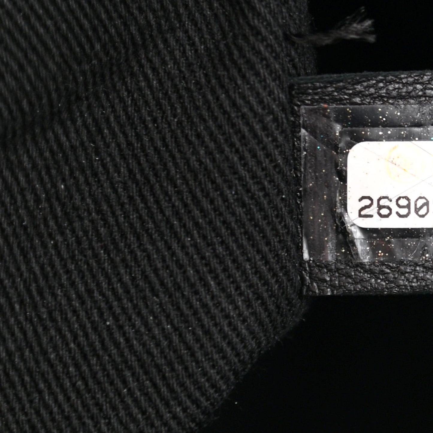 Shearling Large Deauville Tote Black