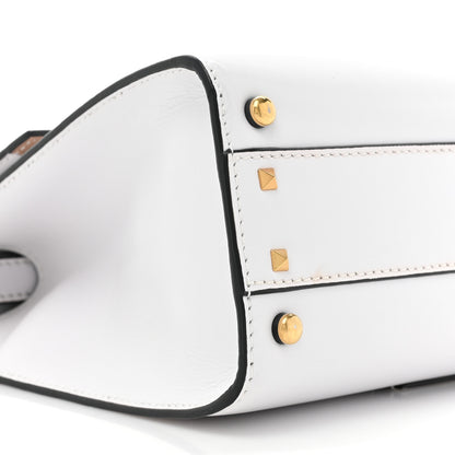 Valentino Garavani Calfskin Small VSling Top Handle Bag White 8 of 10
