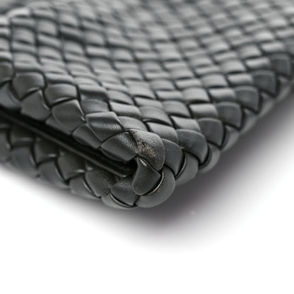 Bottega Veneta Nappa Intrecciato Crisscross Clutch Vert Fonce 7 of 7