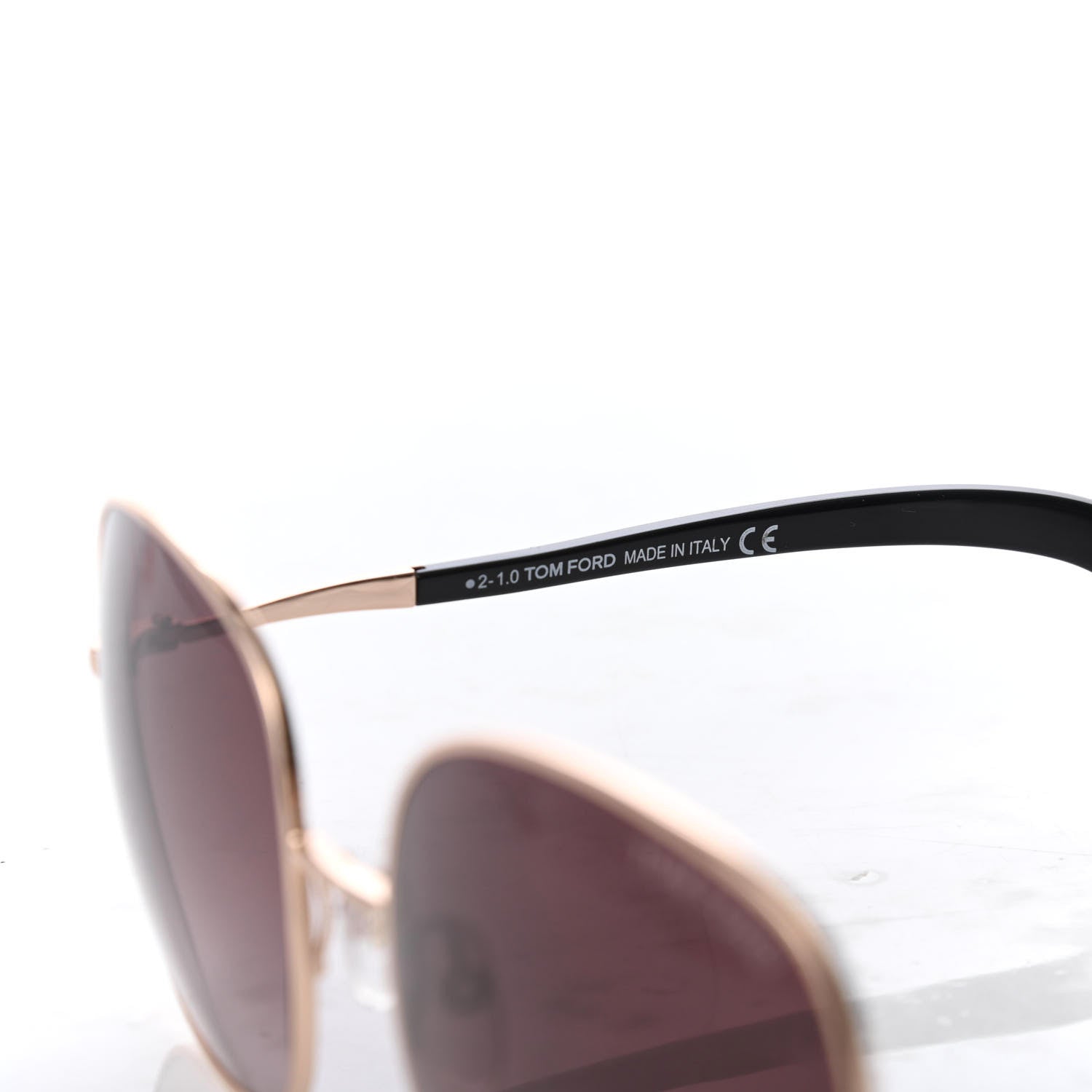 Tom Ford Acetate Georgina Sunglasses TF499 Purple 5 of 7
