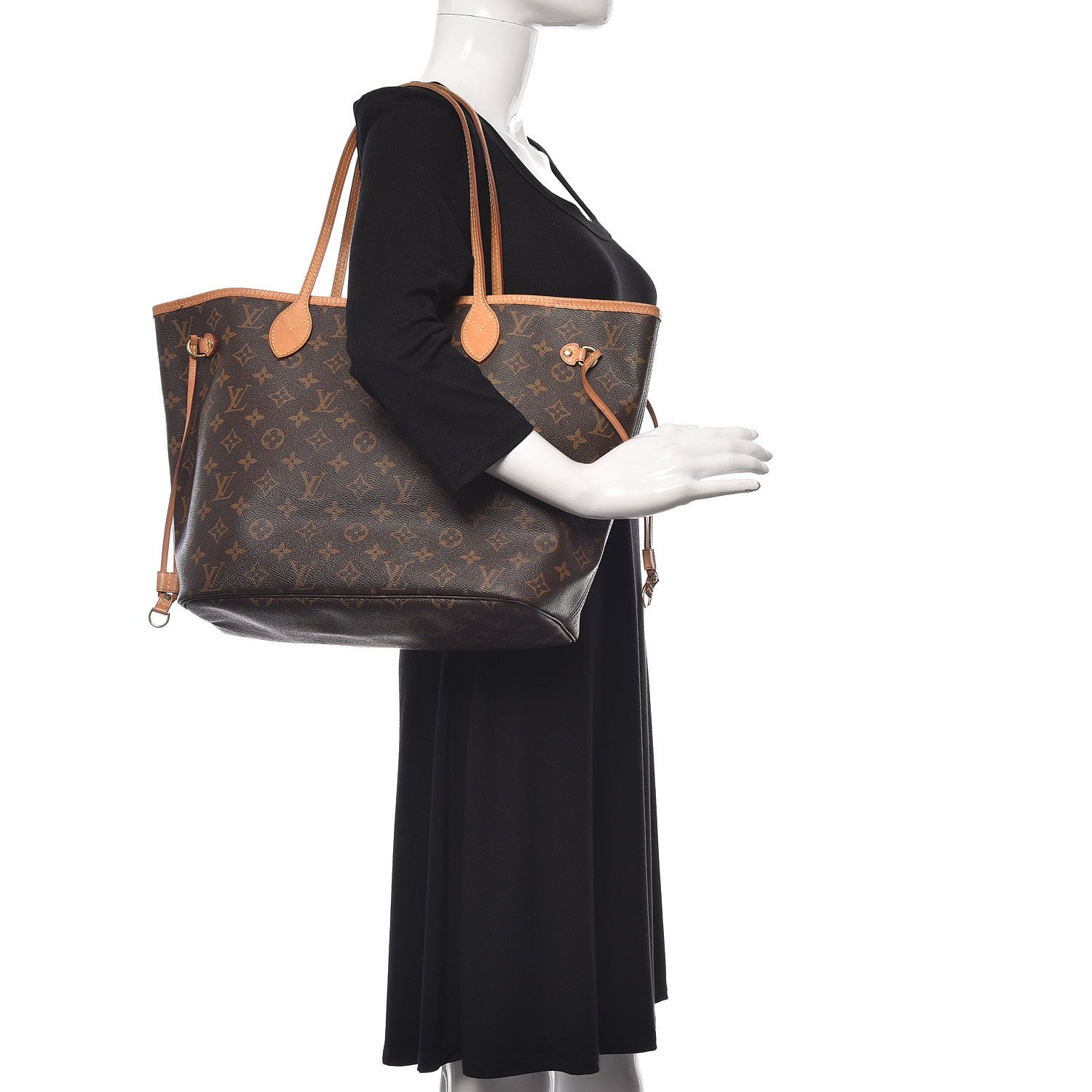 Louis Vuitton Monogram Neverfull MM 2 of 15