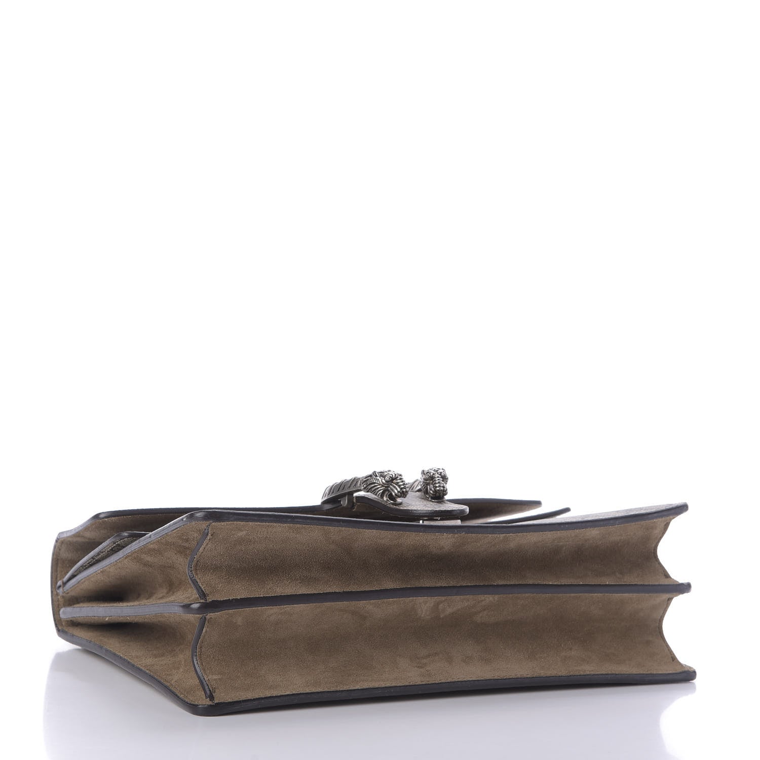 Gucci GG Supreme Monogram Medium Dionysus Shoulder Bag Taupe 4 of 9