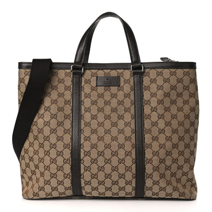 Gucci GG Monogram Large Joy Tote Bag Dark Brown 1 of 9