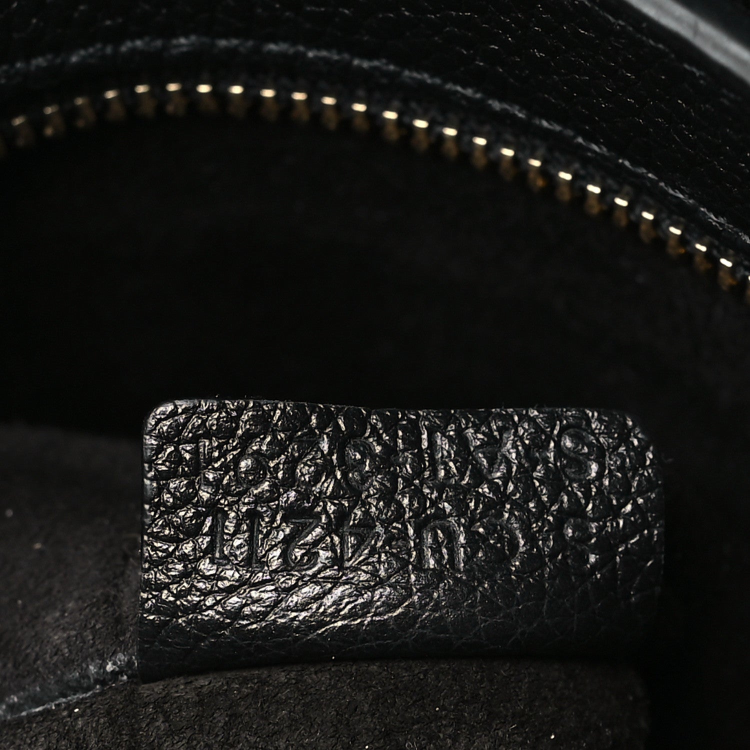 Celine Soft Grained Calfskin Medium Belt Cabas Phantom Black 7 of 9
