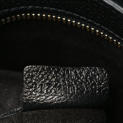 Celine Soft Grained Calfskin Medium Belt Cabas Phantom Black 7 of 9