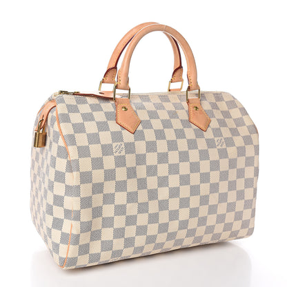 Louis Vuitton Damier Azur Speedy 30 2 of 12