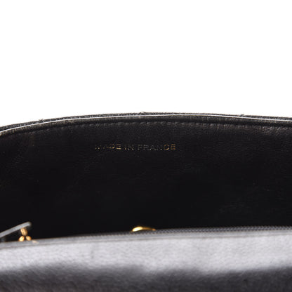 Chanel Caviar Quilted Small Single Flap Black 10 of 12