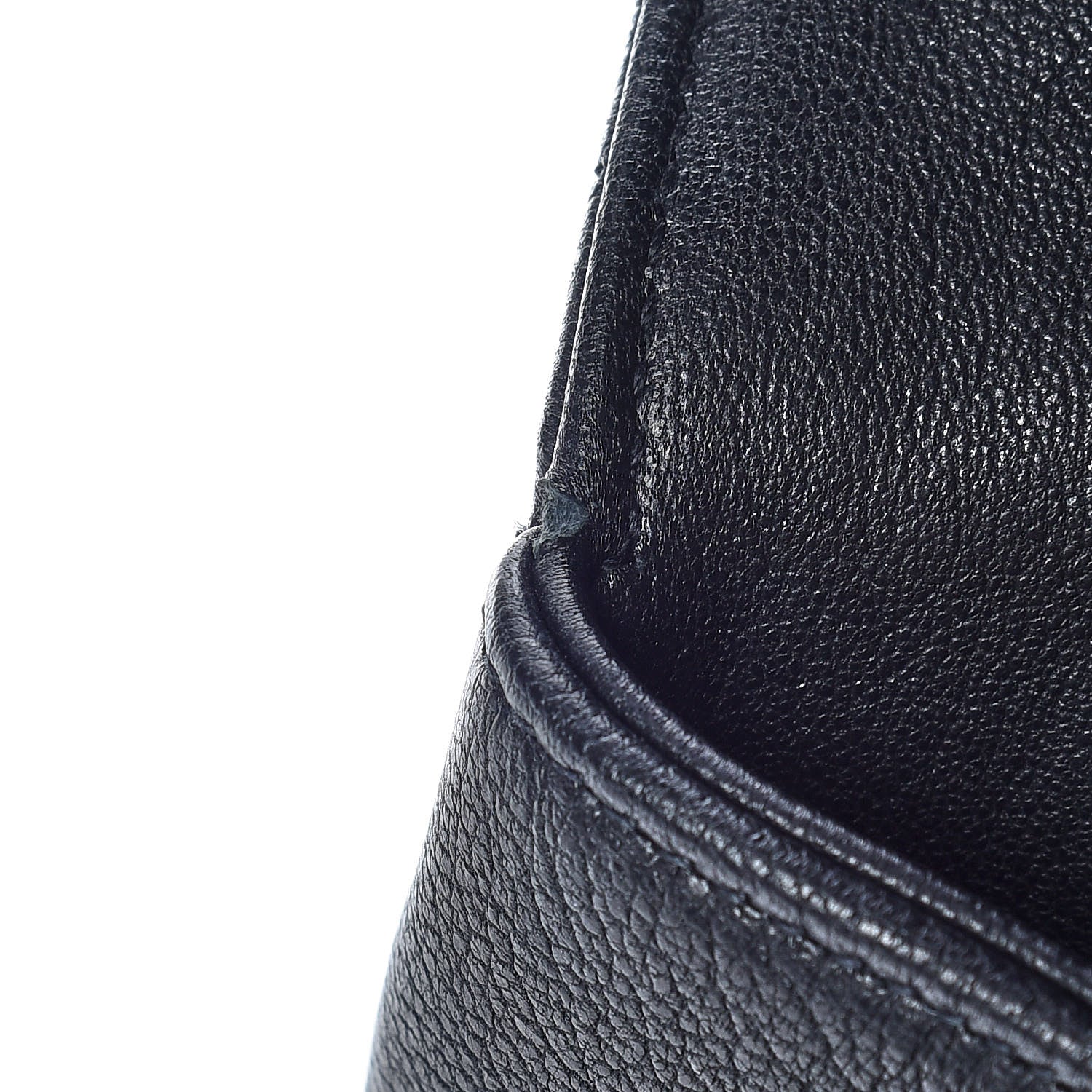 Saint Laurent Sheepskin Matelasse Chevron Monogram Large College Satchel Black 11 of 13