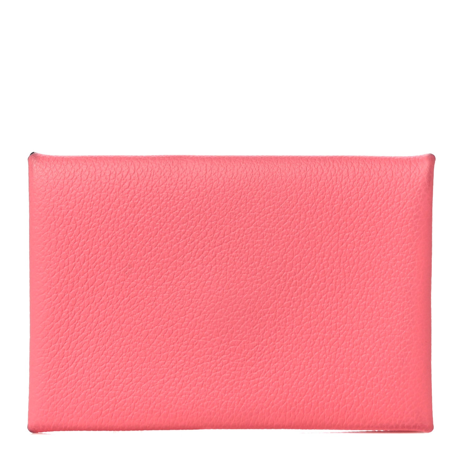 Hermes Evercolor Calvi Card Case Rose Azalee 1 of 14