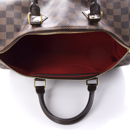 Louis Vuitton Damier Ebene Speedy 35 5 of 10
