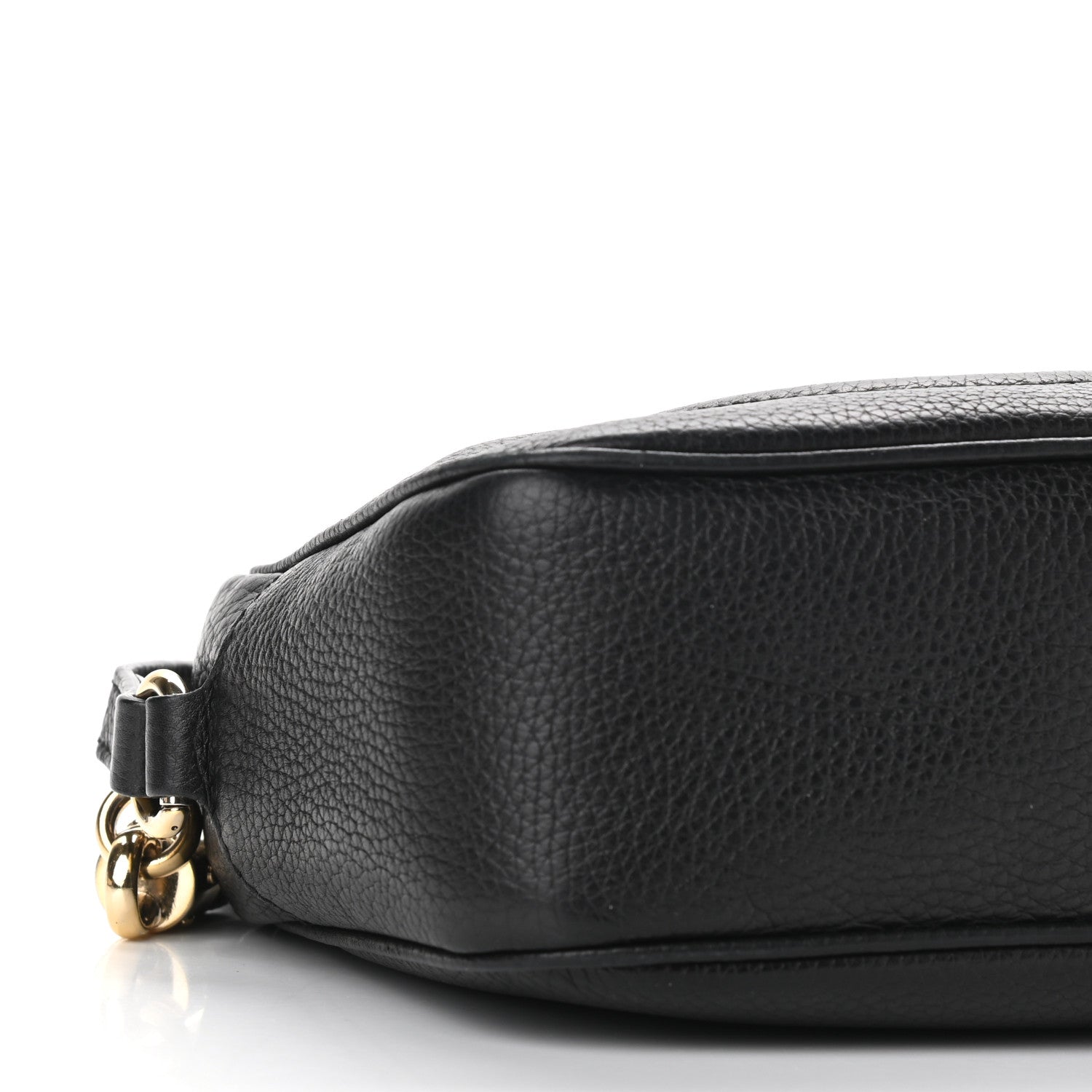 Gucci Pebbled Calfskin Small Soho Disco Bag Black 9 of 13