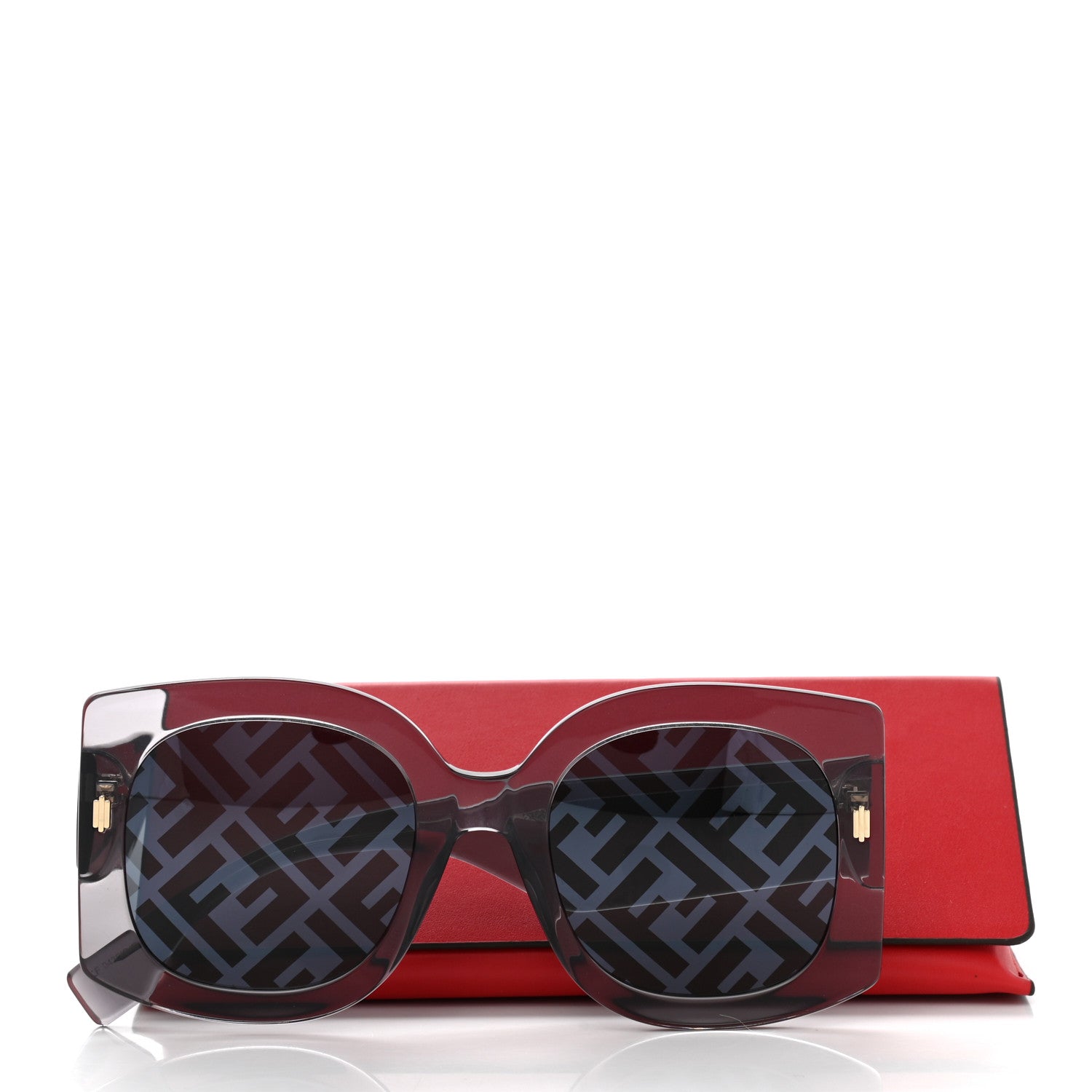 Fendi Acetate FF Sunglasses FF 0436/G/S Grey 7 of 7