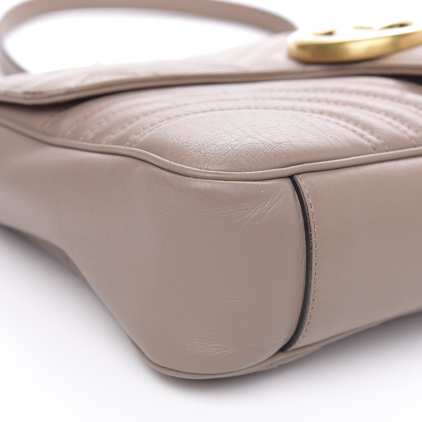 Calfskin Matelasse Medium GG Marmont Shoulder Bag Porcelain Rose