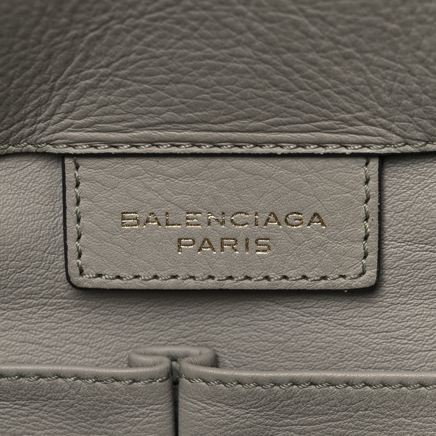 Balenciaga Veau Papier A4 Zip Around Tote Gray 6 of 32