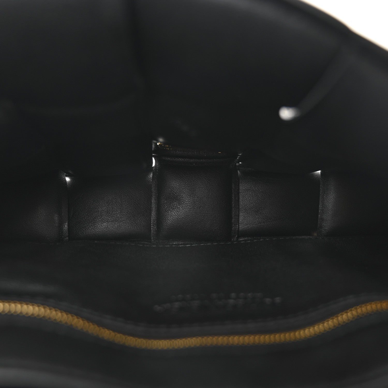 Bottega Veneta Lambskin Maxi Intreccio Padded Chain Cassette Crossbody Bag Black 5 of 12
