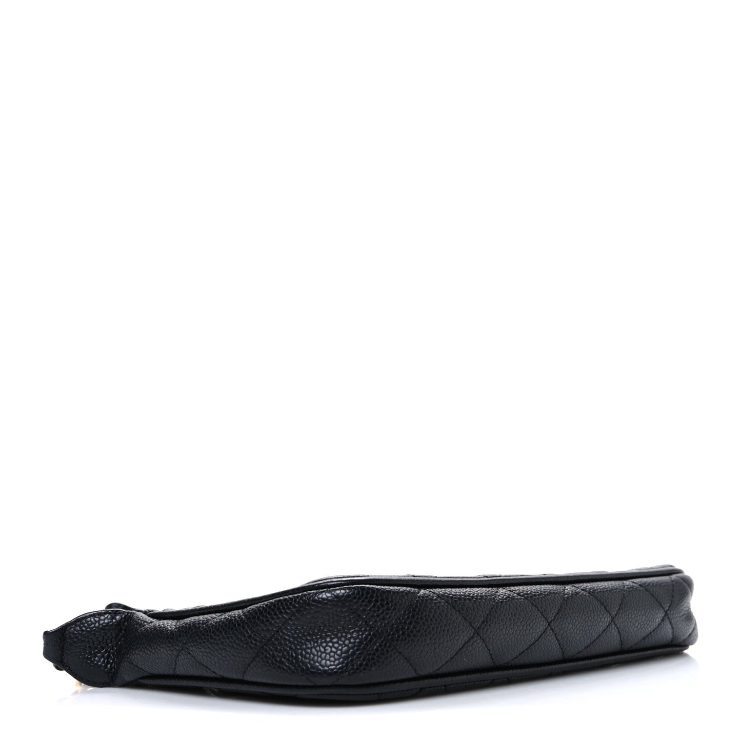 Caviar Quilted Timeless CC Shoulder Bag Black