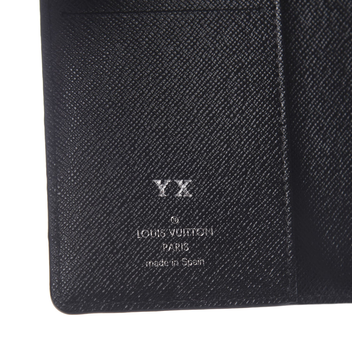 Louis Vuitton Epi Small Ring Agenda Cover Black 6 of 6
